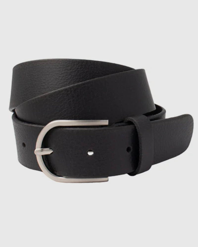 Maddy Leather Belt / Black