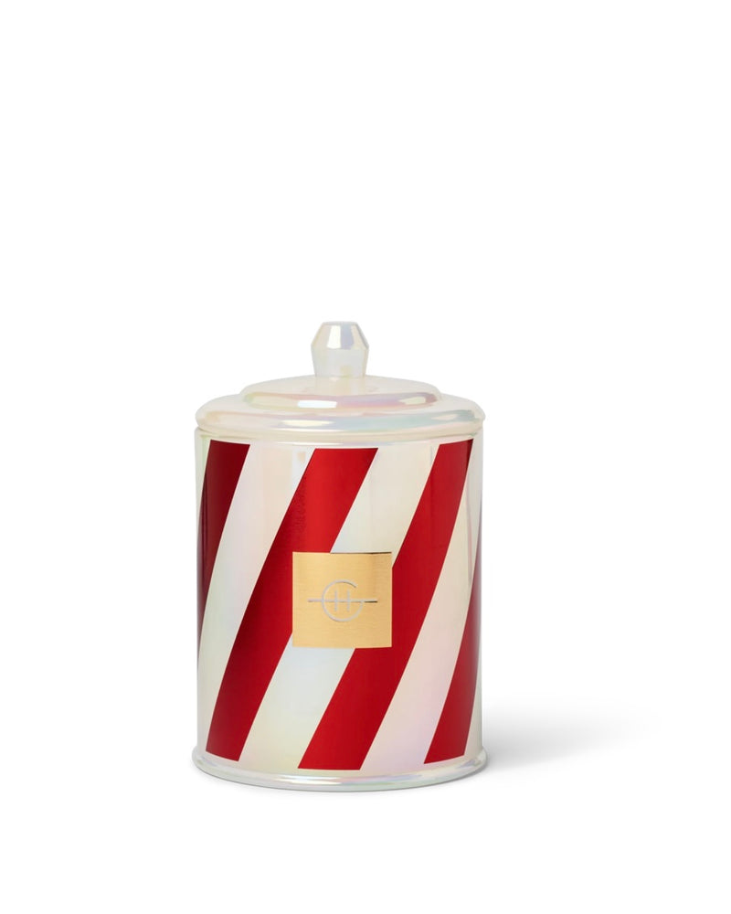 Naughty & Nice 380g Triple Scented Soy Candle - Handful of Candy Canes