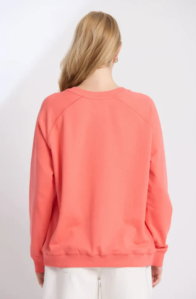 Classic Sweat / Coral Embroidered Lego