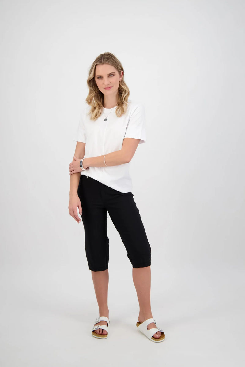 Snap Short In Faille - Black