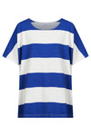 Jardin Stripe TShirt - Azul