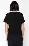 Dallas Top / Black + White Trim