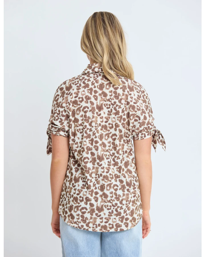 Leo Blouse/ Leopard