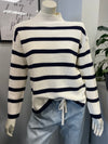 Waipara Sweater - Winter White/Midnight
