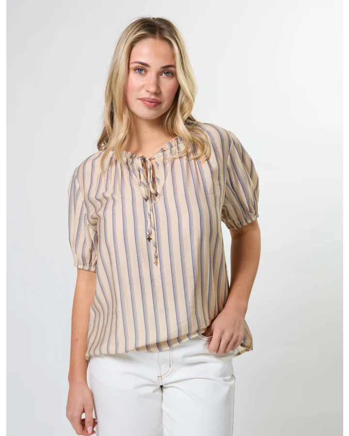 Arlo Blouse / Mariner Sand