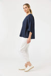Studio Relaxed Top / Navy