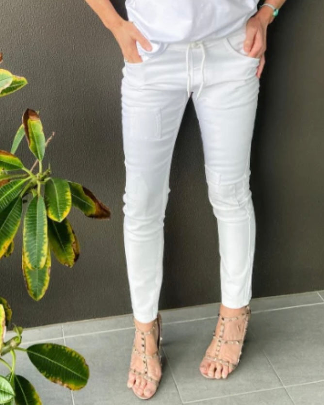 Skinny Jeans - White