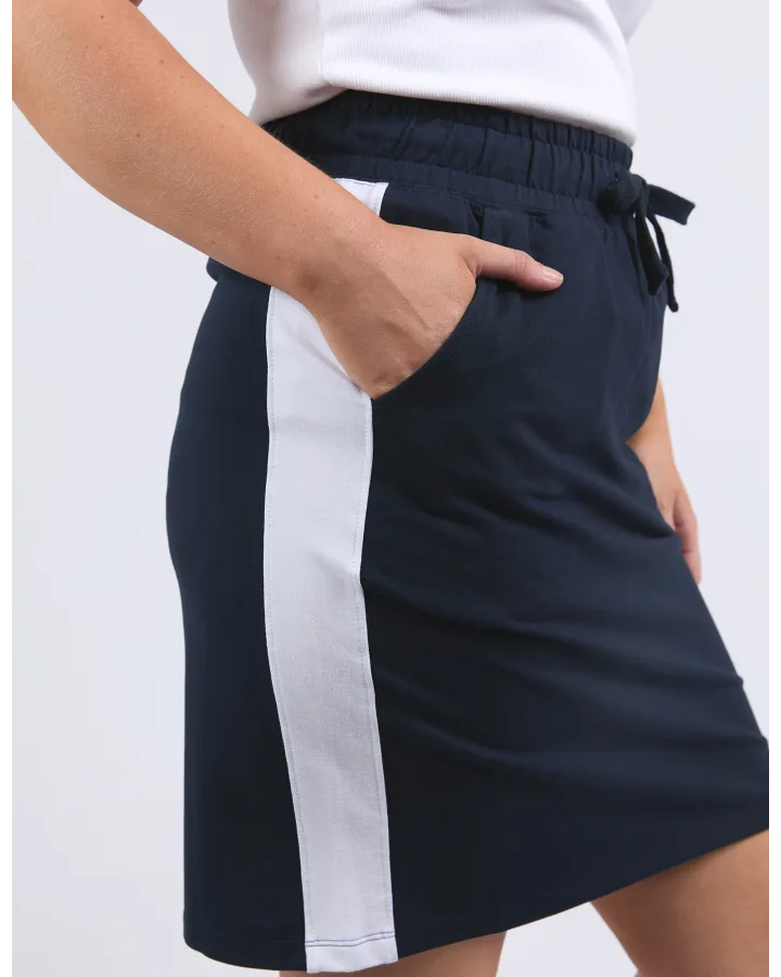 Nico Fleece Skirt / Navy