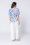Relaxed Carefree Top / Blue Whisper
