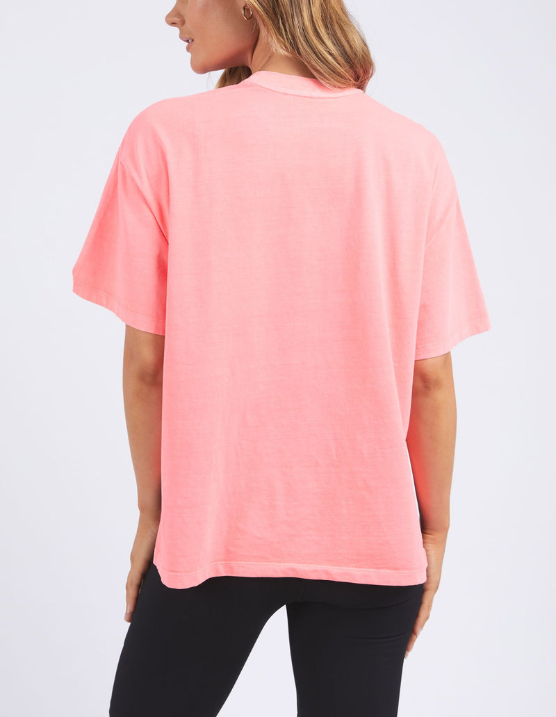 Simplified Tee - Neon Pink