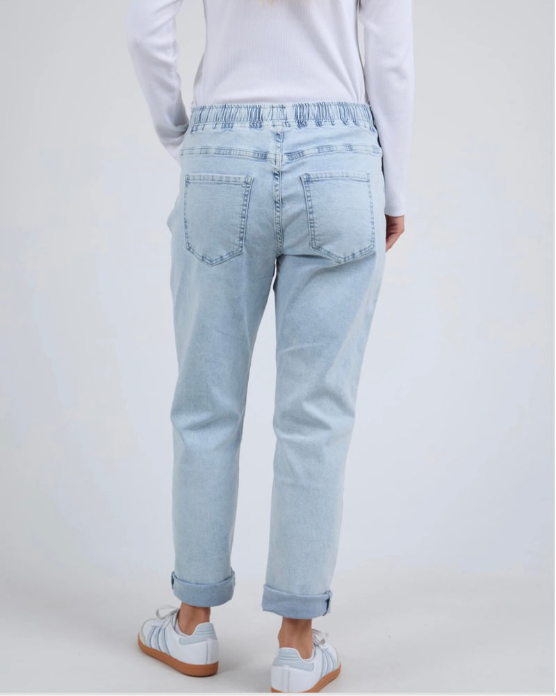 Juliette Jogger Jean / Vintage Pale Blue