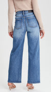 Wendy Wide Leg Jean - Denim Blue / Short Stuff