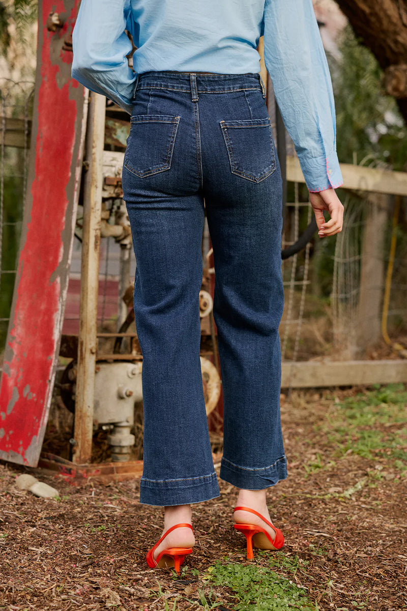 Bobbi 7/8 Jean / Denim Mid Wash