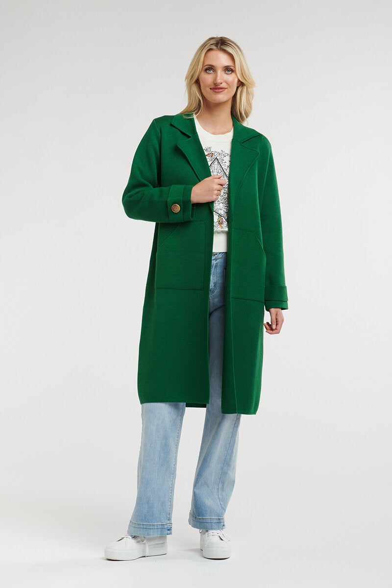 Boston Coat / Emerald