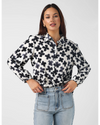 Charlotte Shirt - Navy Flower