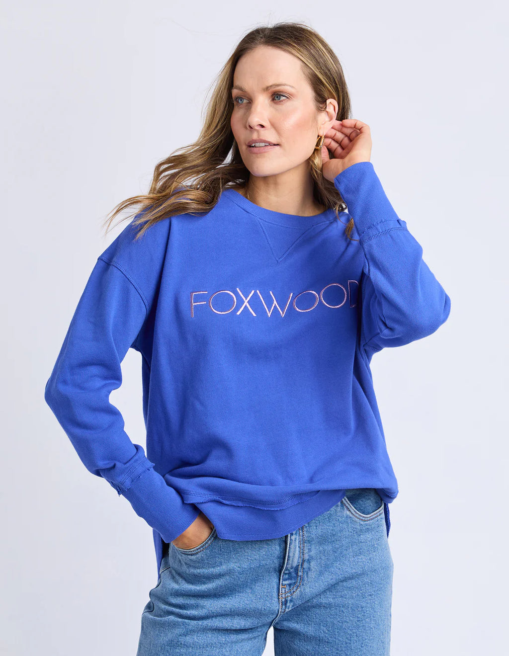 Simplified Metallic Crew / Blue