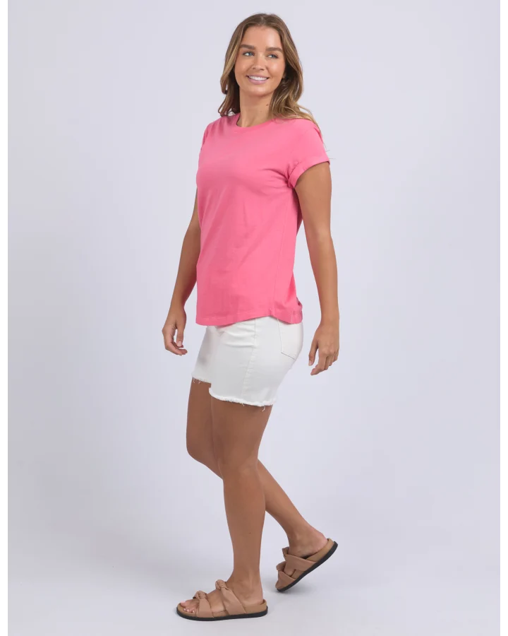 Manly Tee / Hot Pink