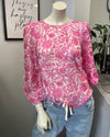 Gratitude Top - Pink Carnation