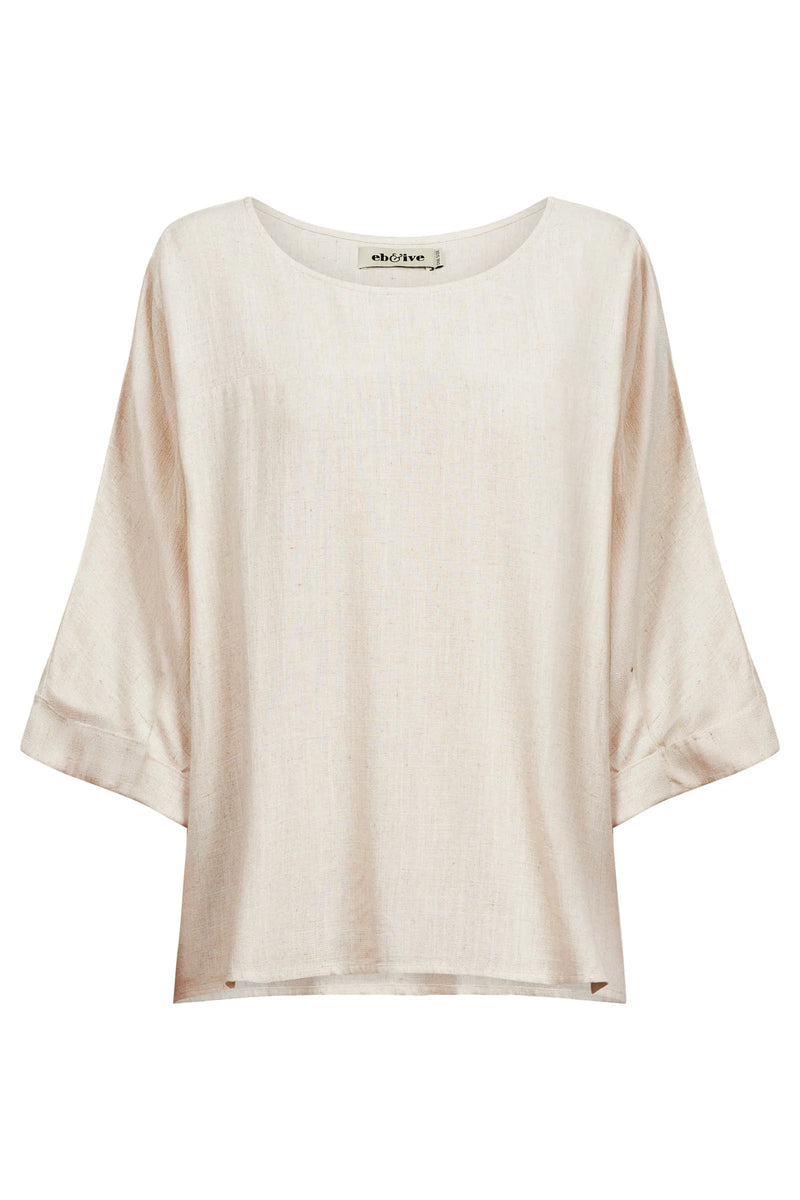 Alesia Relaxed Top - Tusk