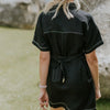 Cora Shirt Dress / Black