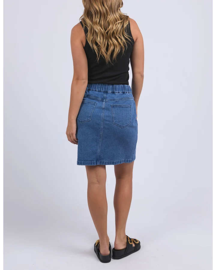 Rio Skirt / Mid Blue