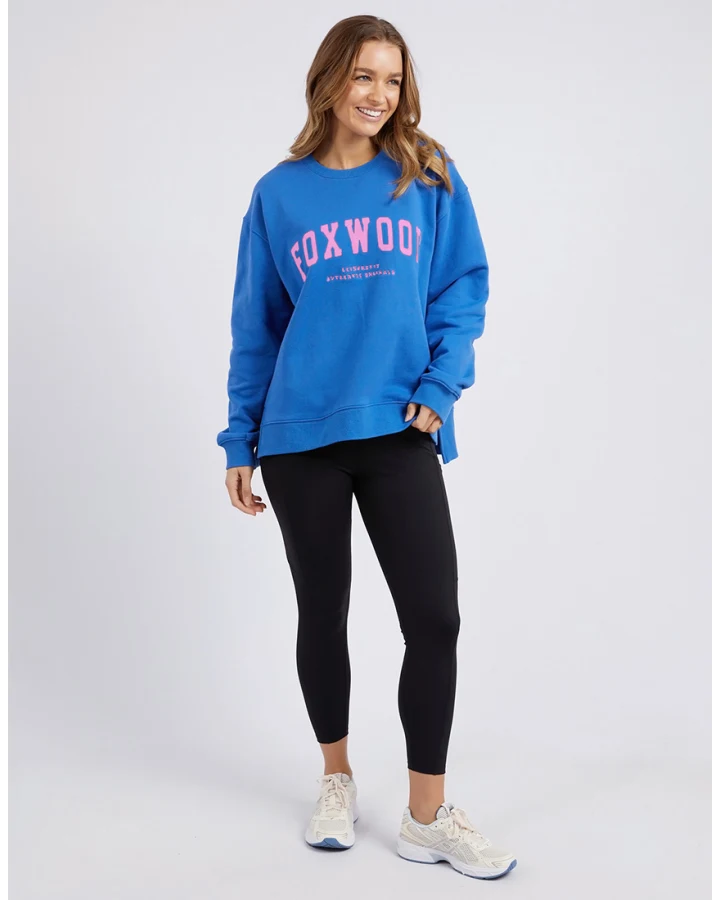 Interval Crew - Cobalt Blue / Neon Pink