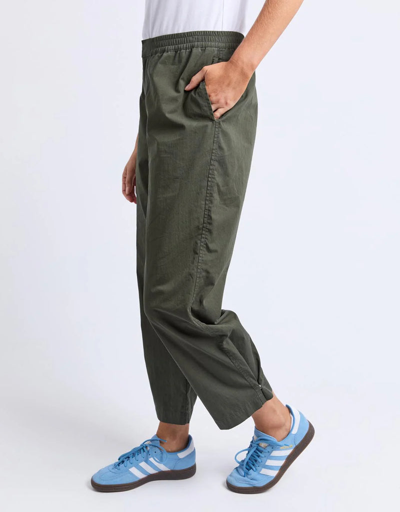 Relaxed Ankle Pant / Khaki