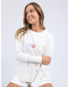 Simplified Confetti Crew / Vintage White