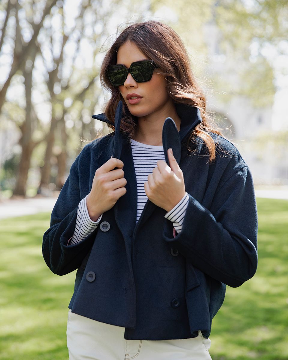 Harley Peacoat - Dark Sapphire