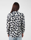 Charlotte Shirt - Navy Flower