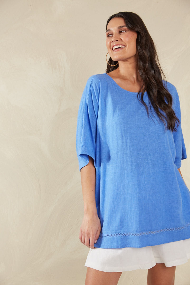 Florence Relaxed Top / Coast