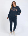 Interval Crew / Navy With Peach