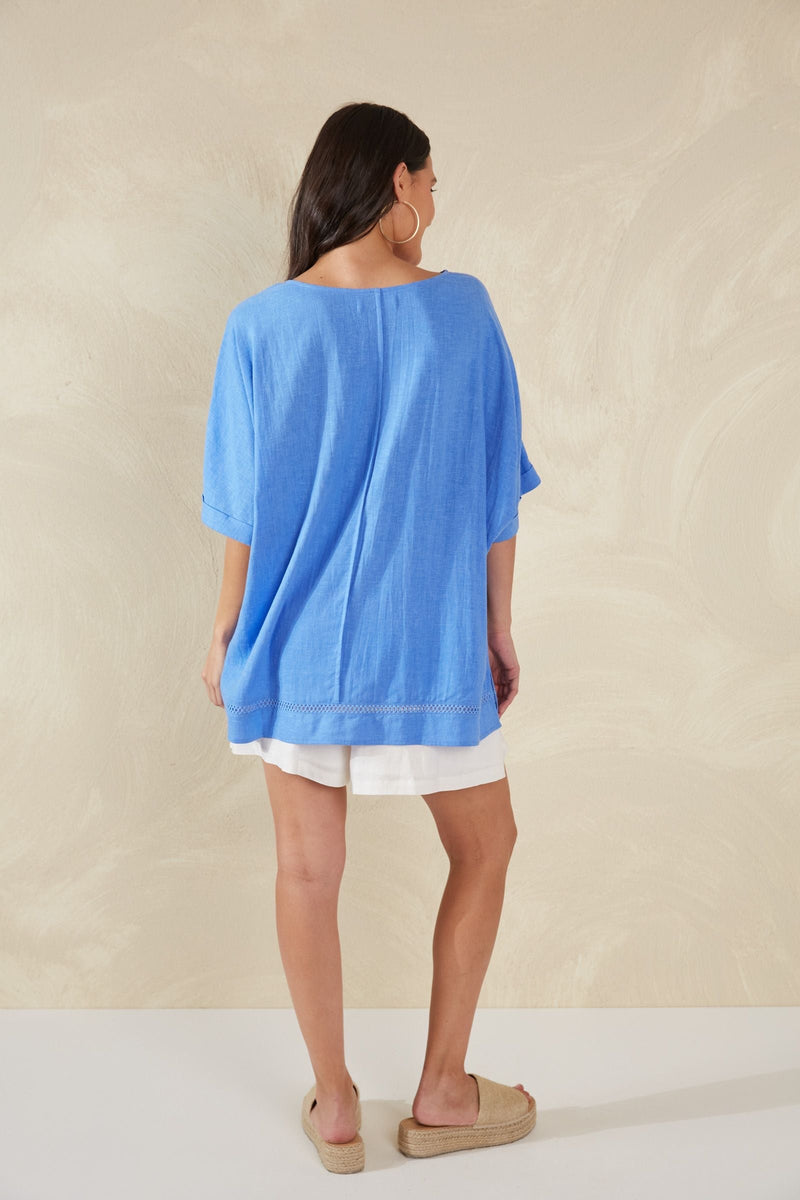 Florence Relaxed Top / Coast