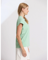 Cuff Tee - Snifter Green