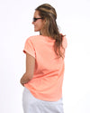 Effortless Tee - Neon Peach