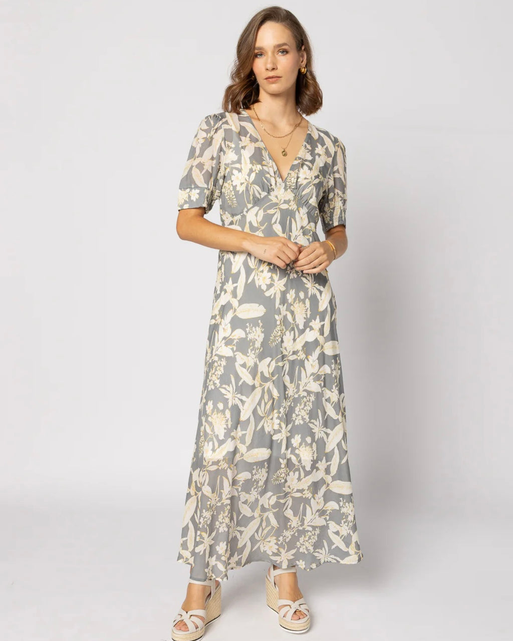 Reflect Dress - Dusk Floral