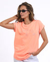 Effortless Tee - Neon Peach