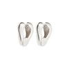 Free Recycled Earrings - Silver Plated