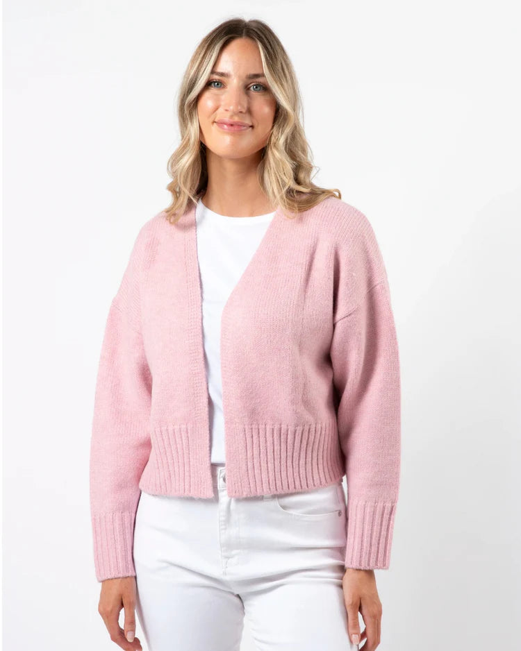 Gemma Martha Cardigan Dusky Rose