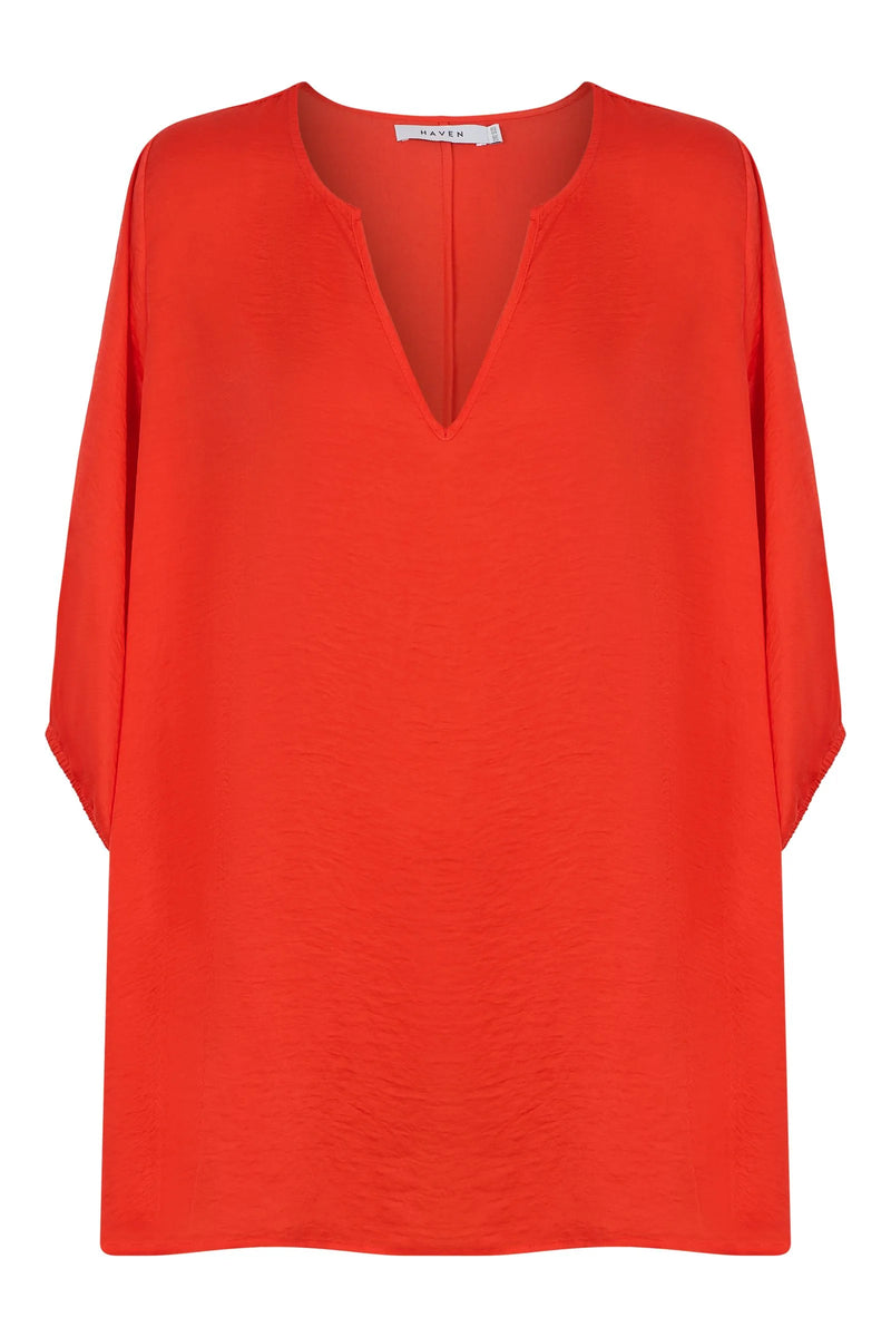 Portofino Relaxed Top / Aperol /One Size