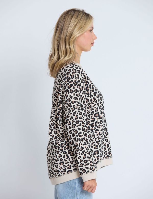 Newport Sweat - Leopard
