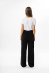 Essential Full Wide Leg Pant - Black