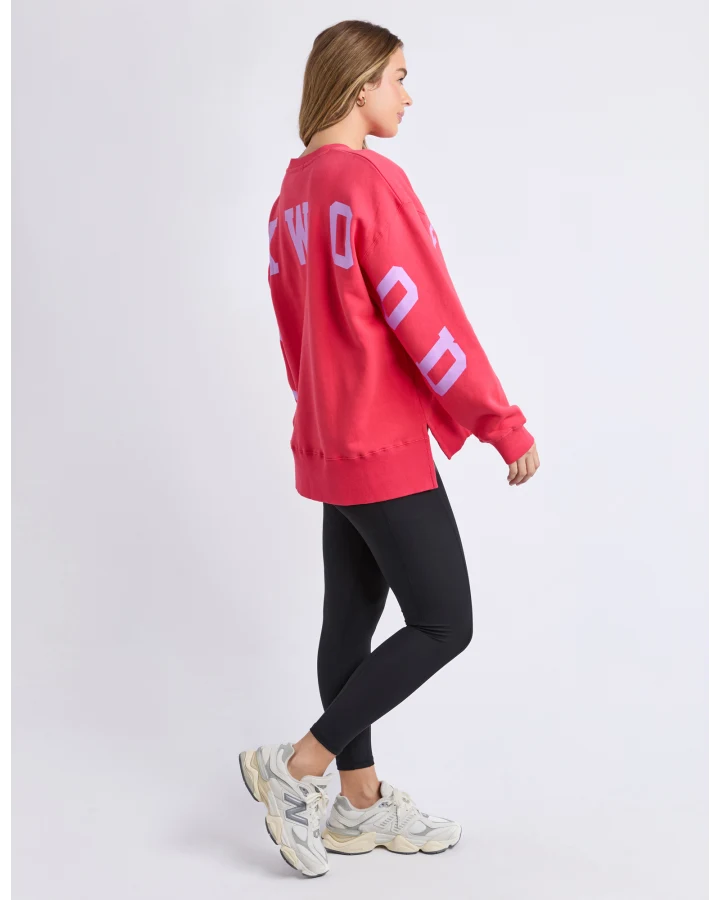 Interval Crew / Raspberry With Neon Lilac