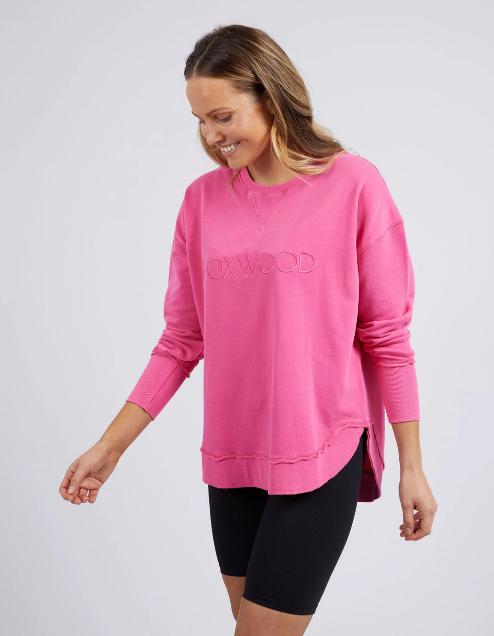 Simplified Crew / Bright Pink