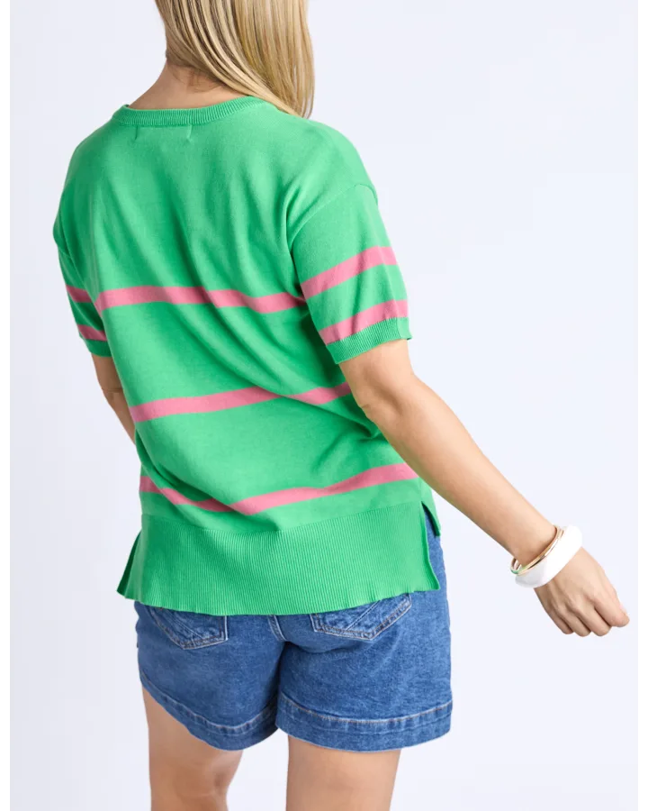 Sage S/S Knit / Spring Green