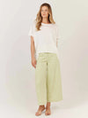 Corsica Knit Top / White