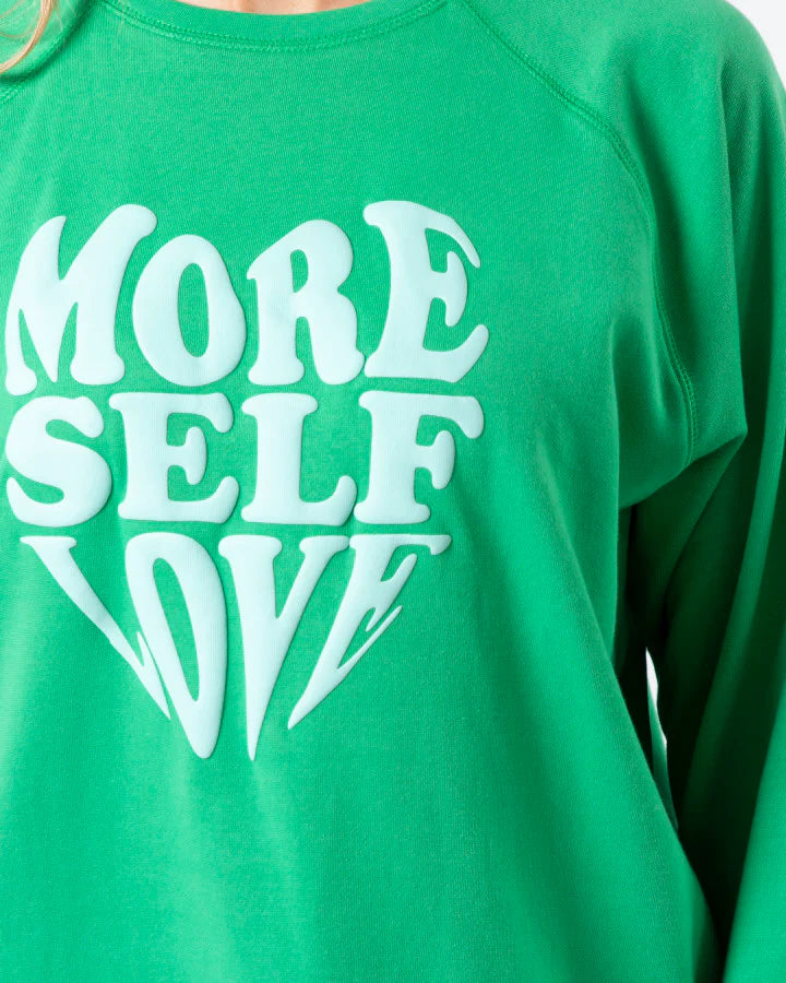 Everyday Sweater / Emerald More Self Love