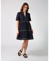 Willa Dress - Navy