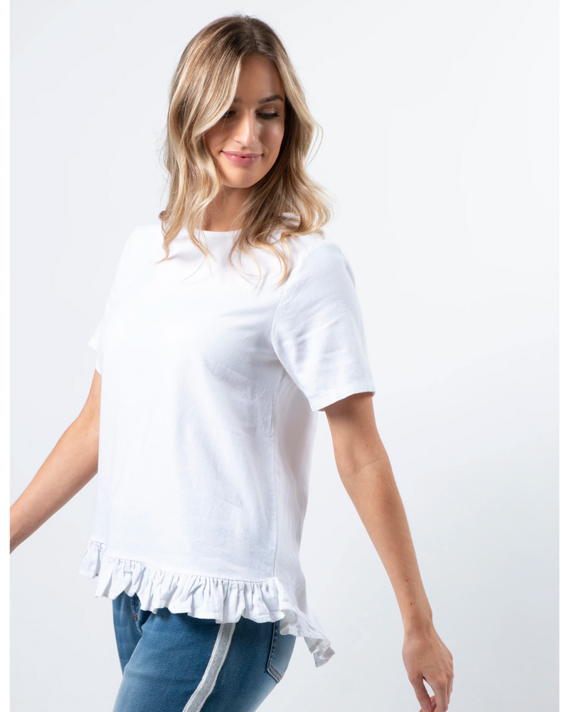 Frill Seeker Blouse - White