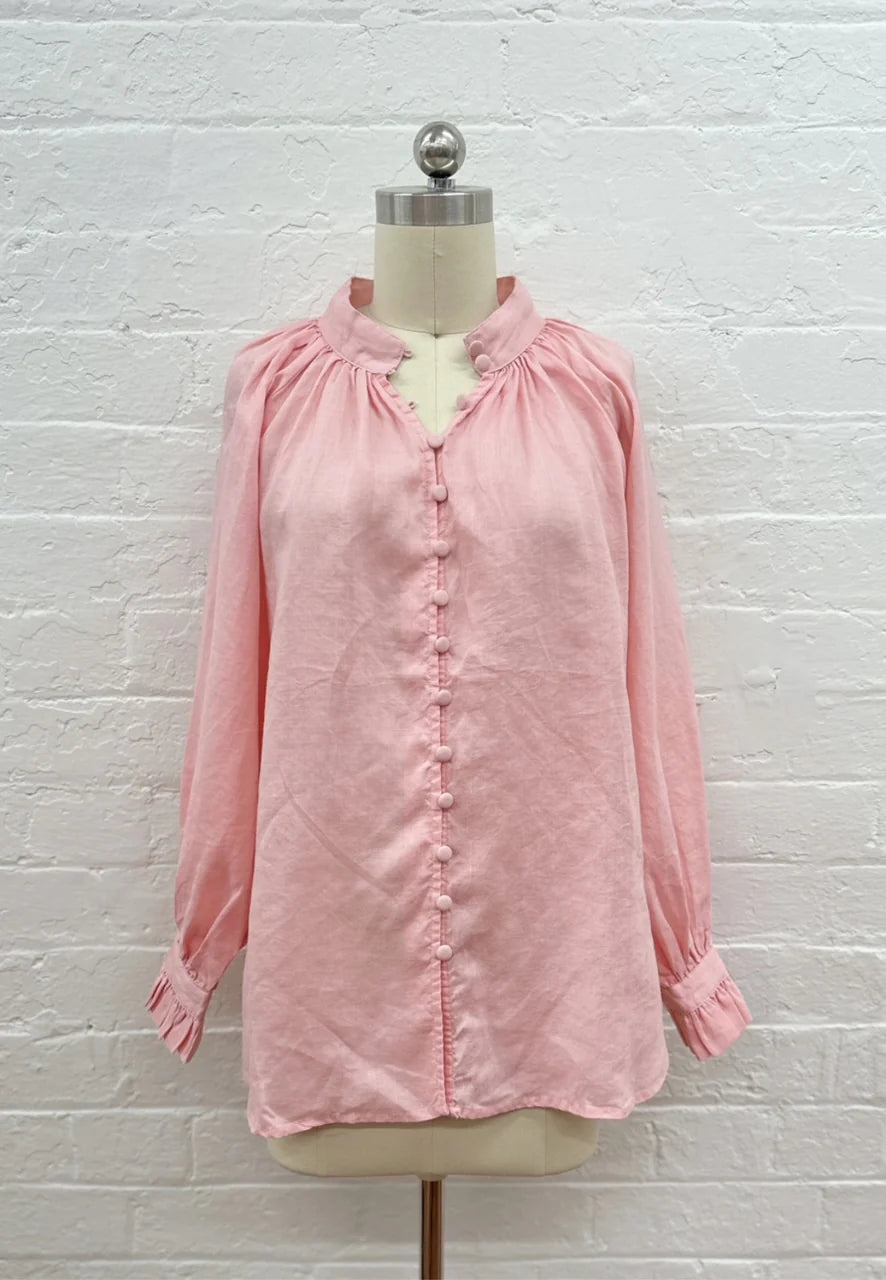 Farra Shirt - Baby Pink